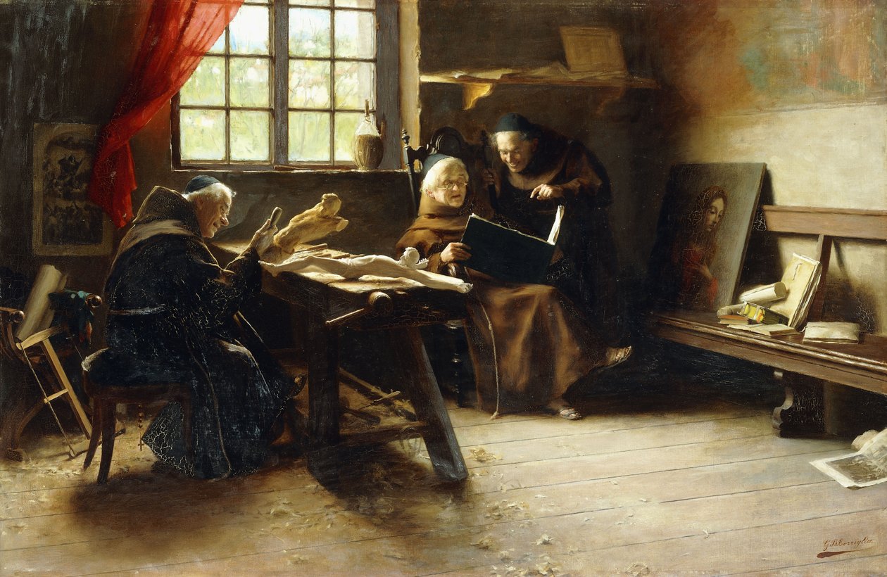 Guddommelig inspiration af Giovanni Battista Torriglia