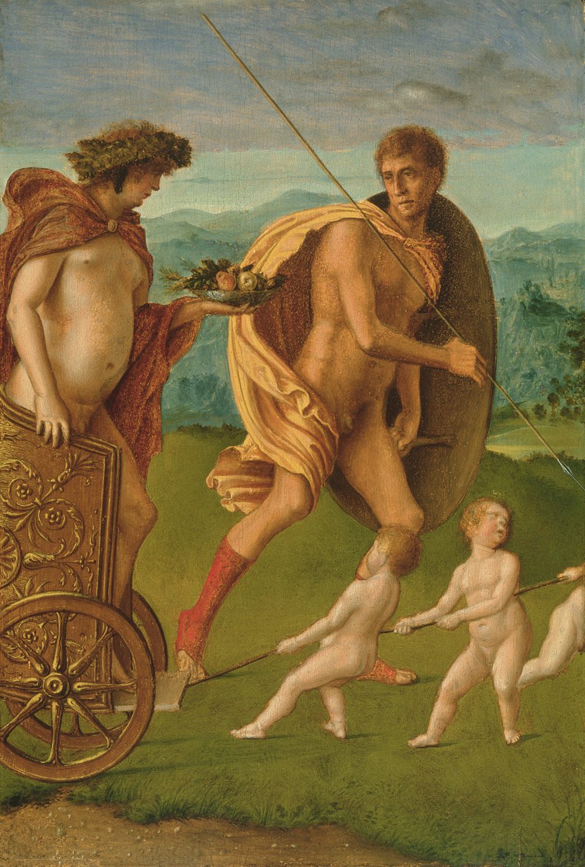 Allegori om heroisk dyd af Giovanni Bellini
