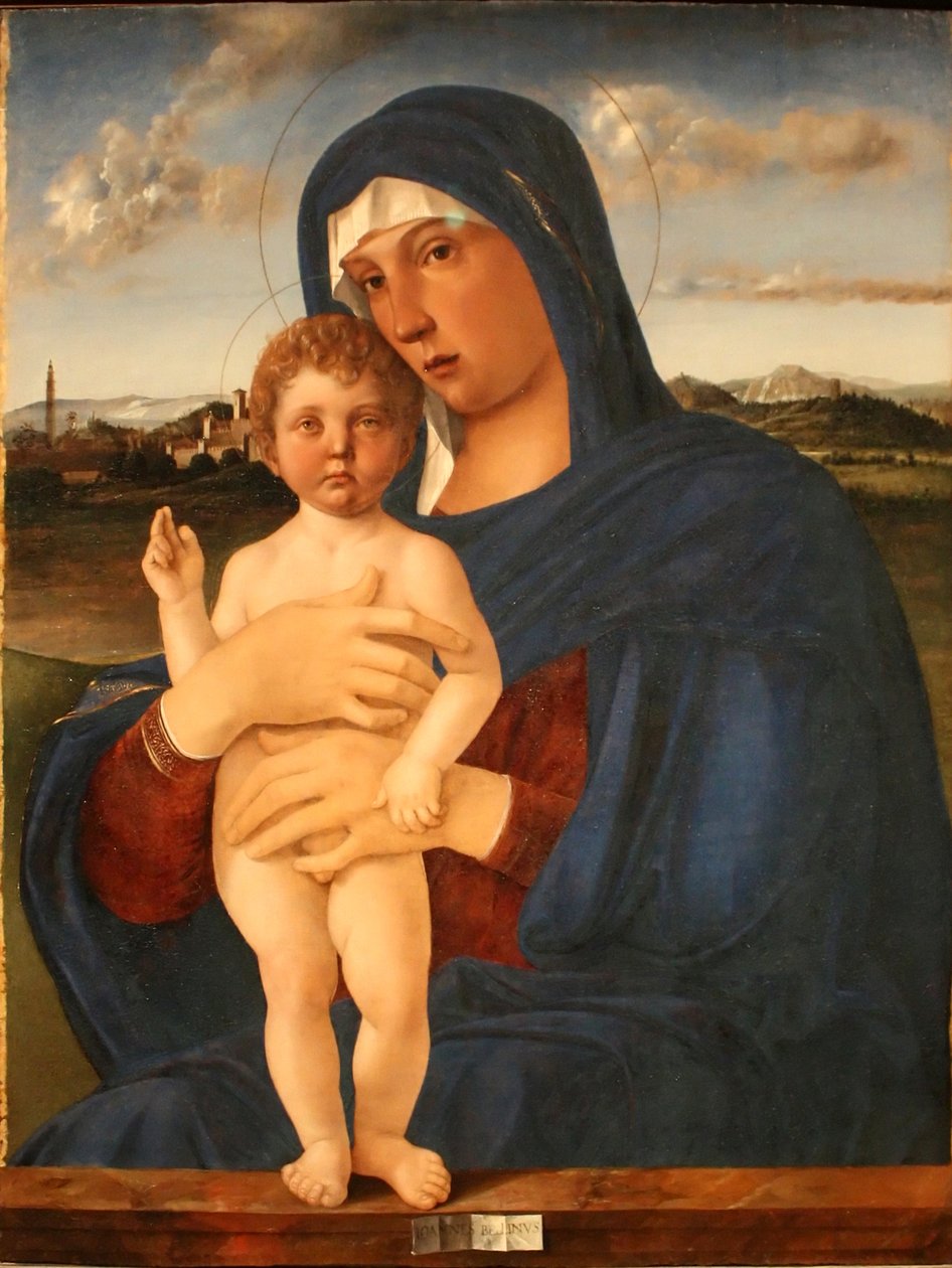 Madonna med barn (Madonna Contarini) af Giovanni Bellini