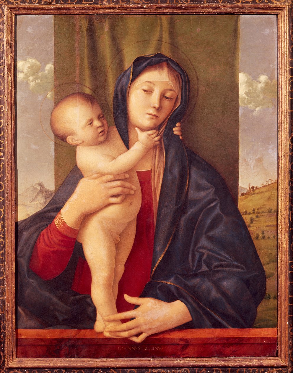 Madonna ja lapsi (Willys Madonna) tanskalainen af Giovanni Bellini