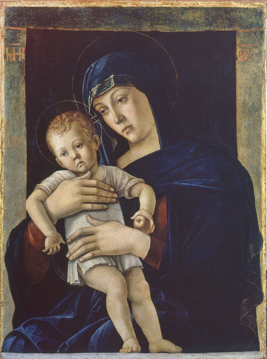 Madonna og barn af Giovanni Bellini