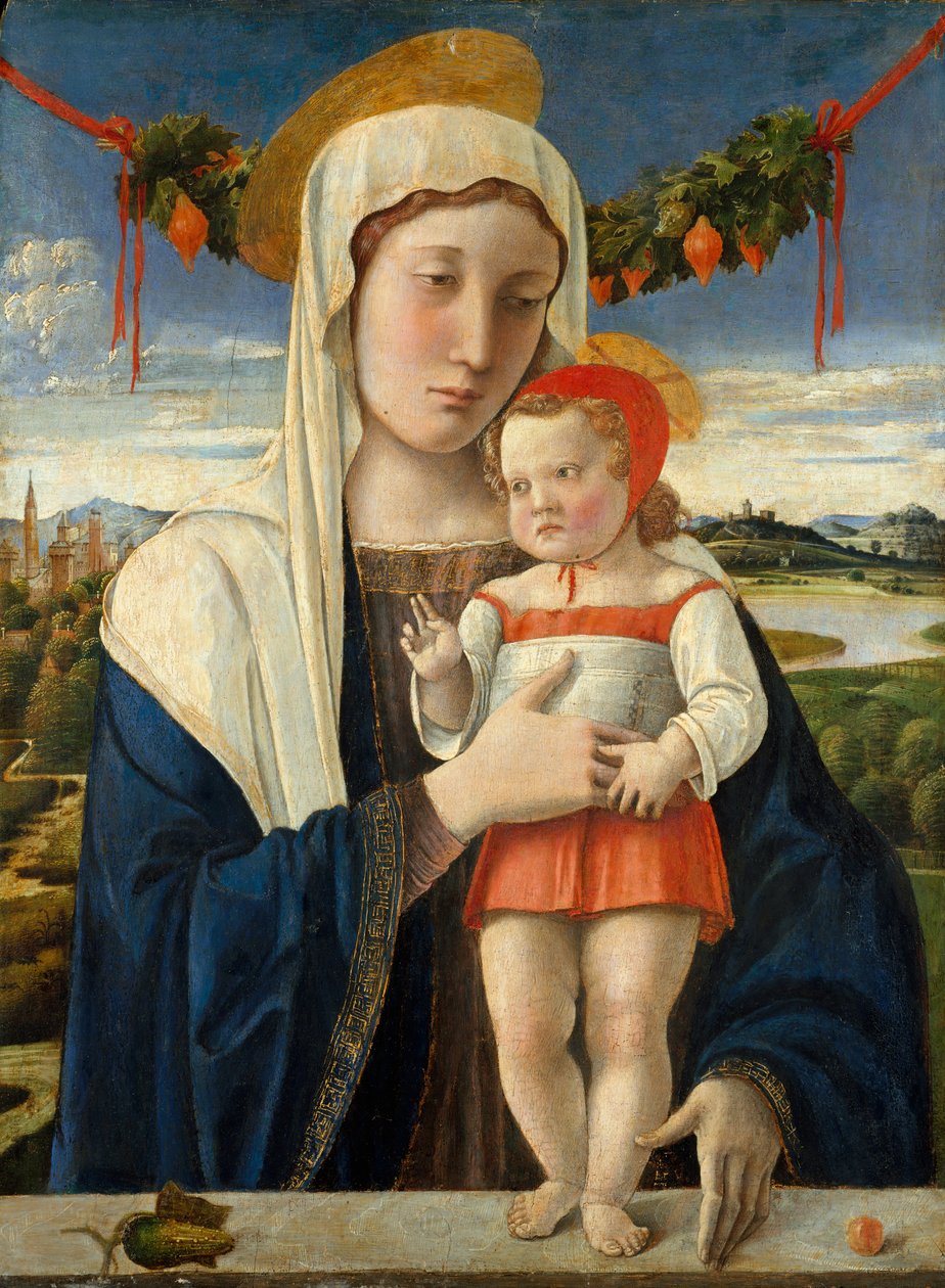 Madonna og barn, ca. 1470. af Giovanni Bellini