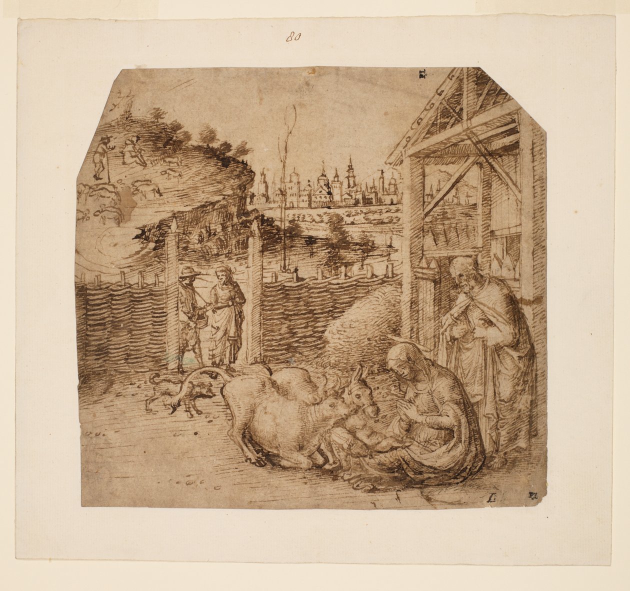 Fødsel, 1480 ca af Giovanni Bellini