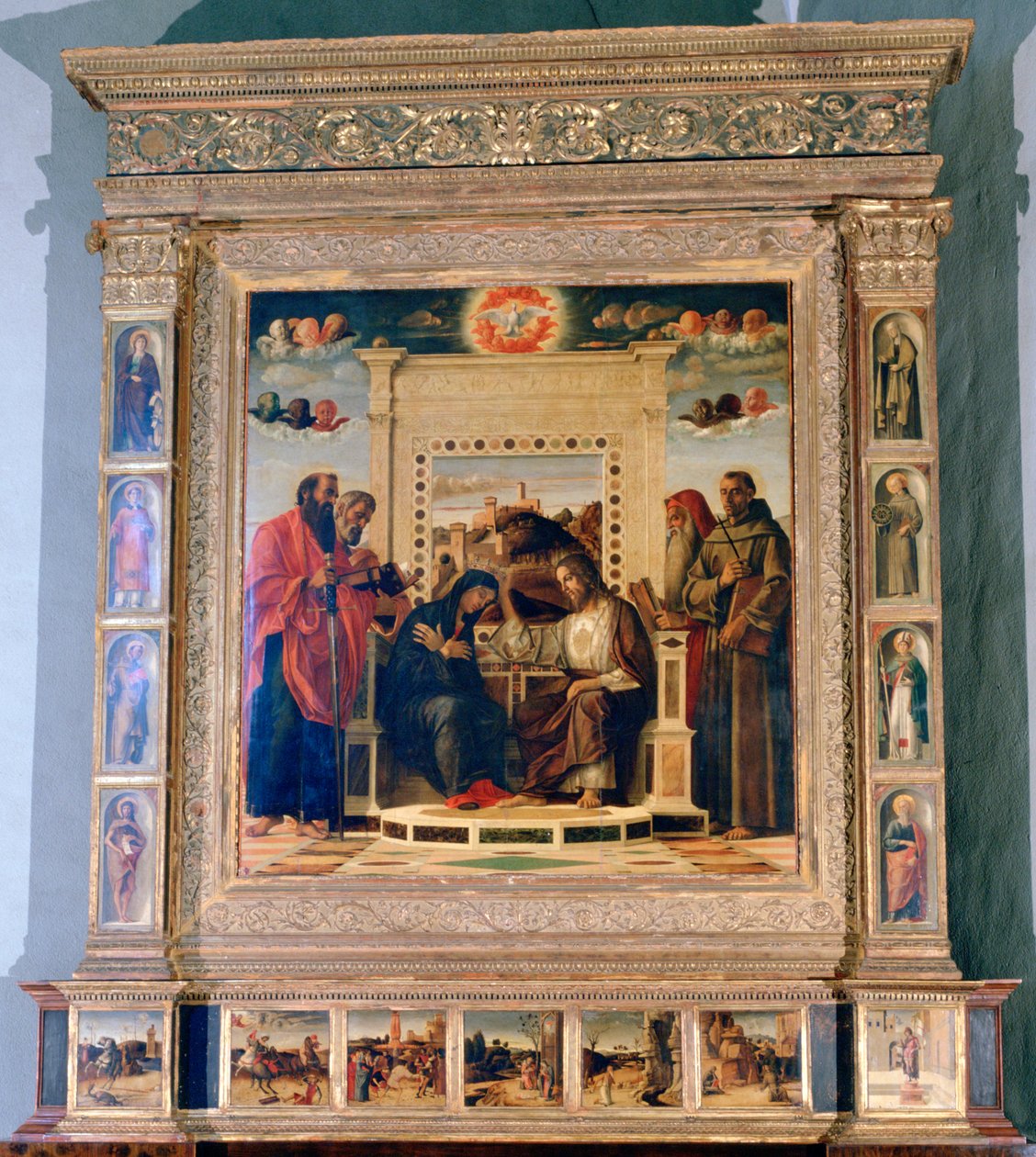 Pesaro altertavle altertavle, c1474 af Giovanni Bellini