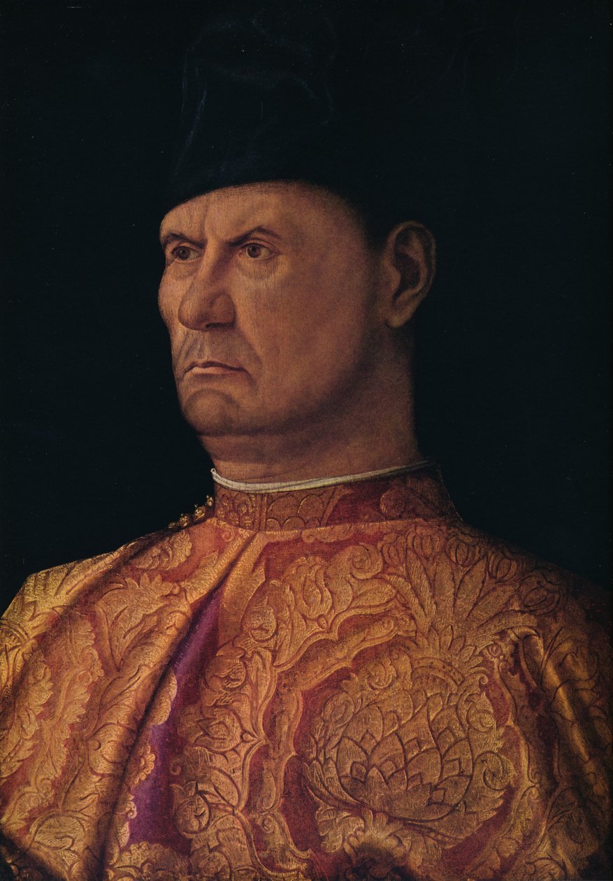 Portræt af en Condottiere, 1475-1480 af Giovanni Bellini