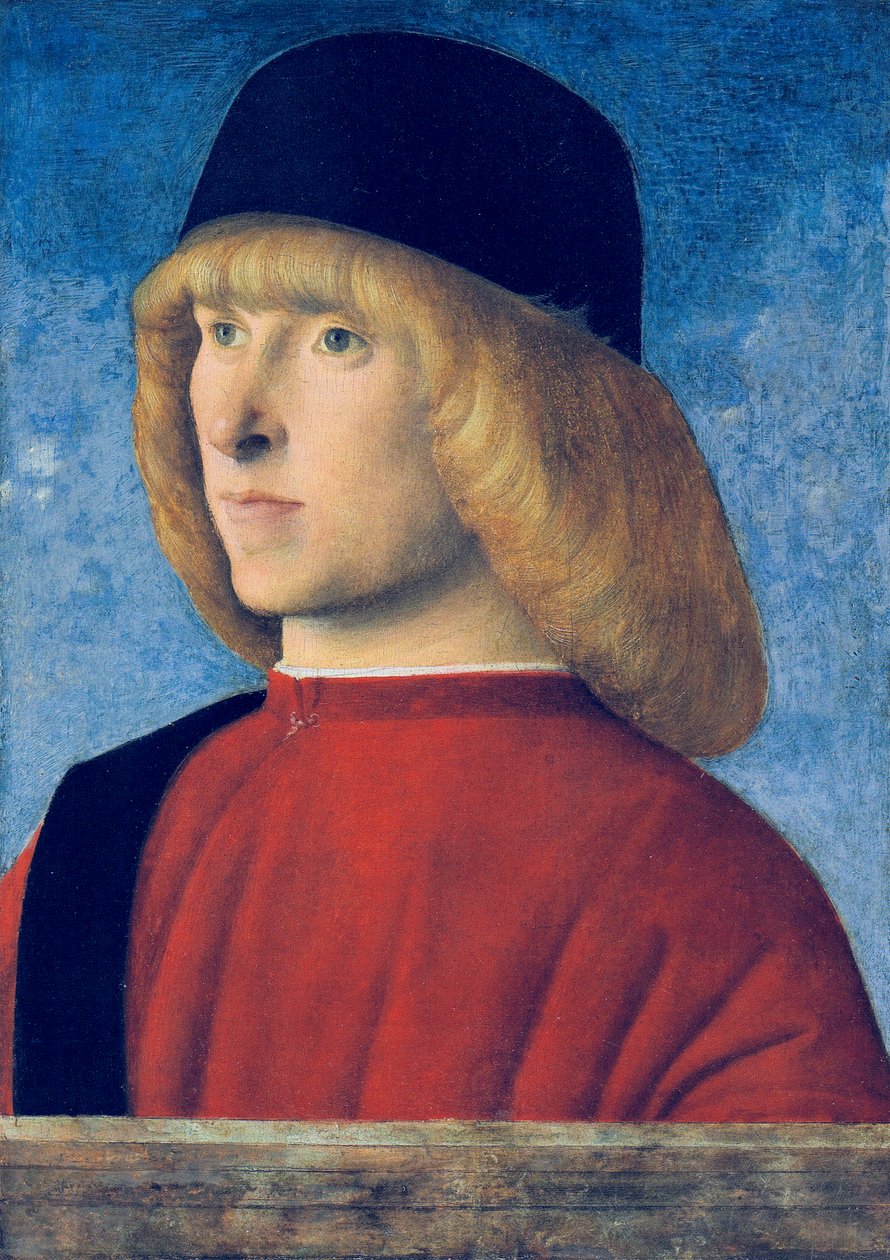 Portræt af en ung senator af Giovanni Bellini
