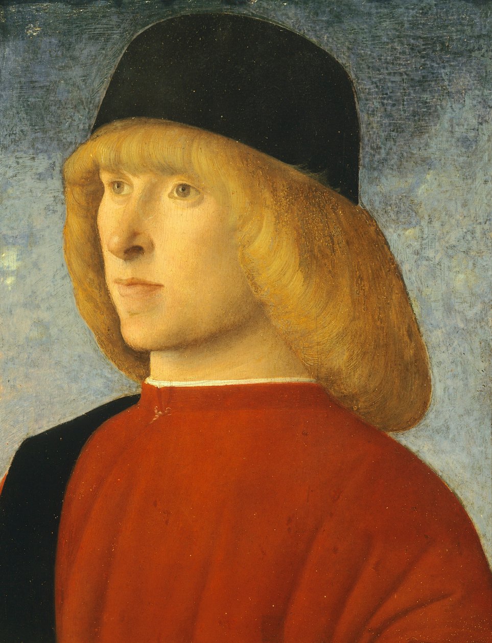 Portræt af ung senator, af Giovanni Bellini (1431-36 - 1516), olie på panel, 35x26,4 cm, ca 1485-1490 af Giovanni Bellini