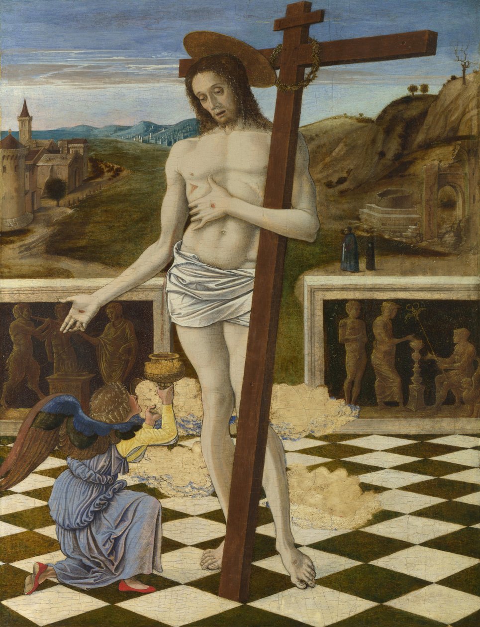 Forløserens blod, ca 1460 af Giovanni Bellini