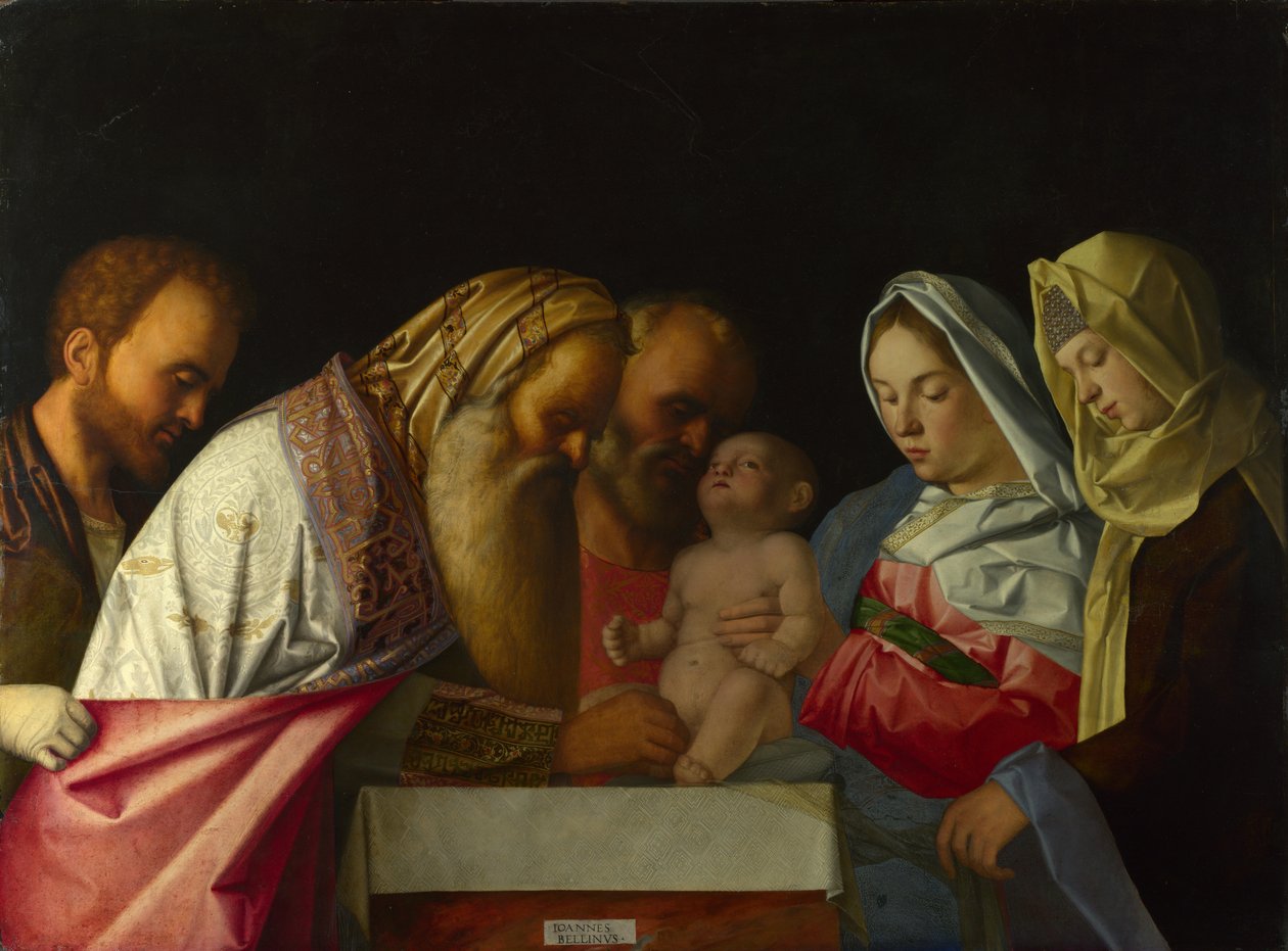 Omskærelsen, ca. 1500 af Giovanni Bellini