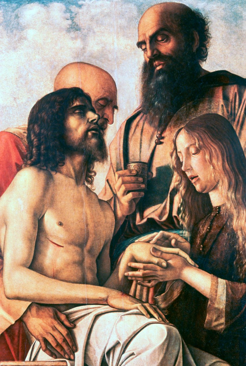 Begravelsen, c1450-1516 af Giovanni Bellini