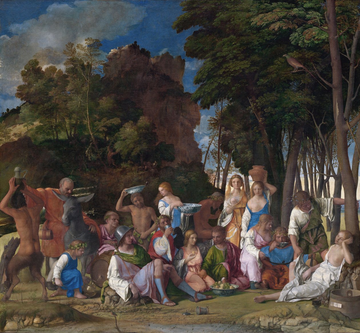 Gudernes fest af Giovanni Bellini