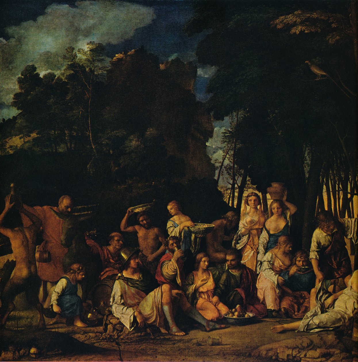 Gudernes fest, 1514-1529 af Giovanni Bellini