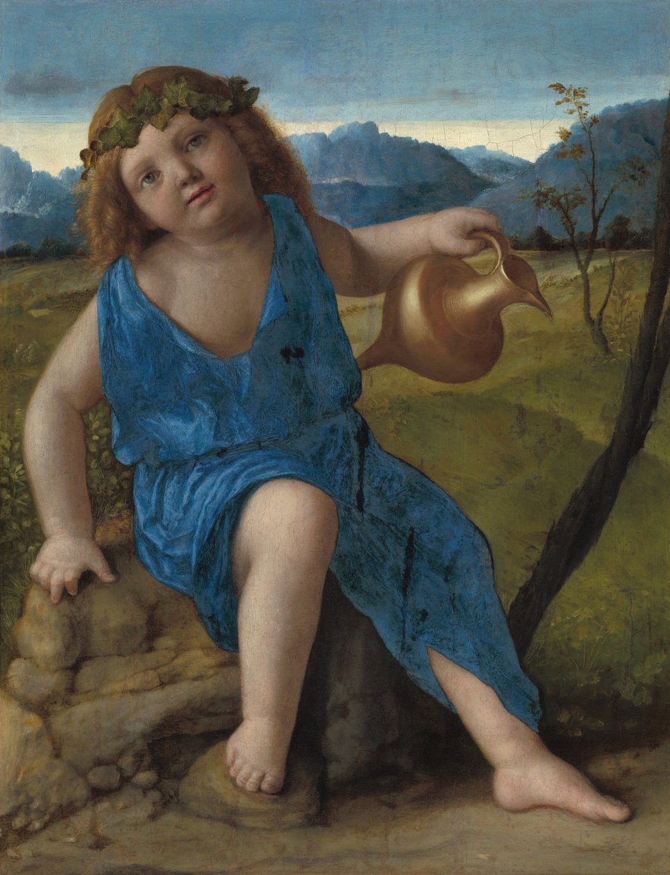 Spædbarnet Bacchus af Giovanni Bellini