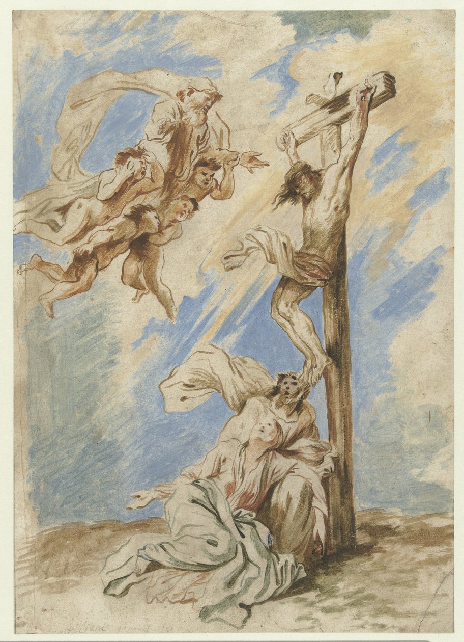 Kristus på korset af Giovanni Benedetto Castiglione