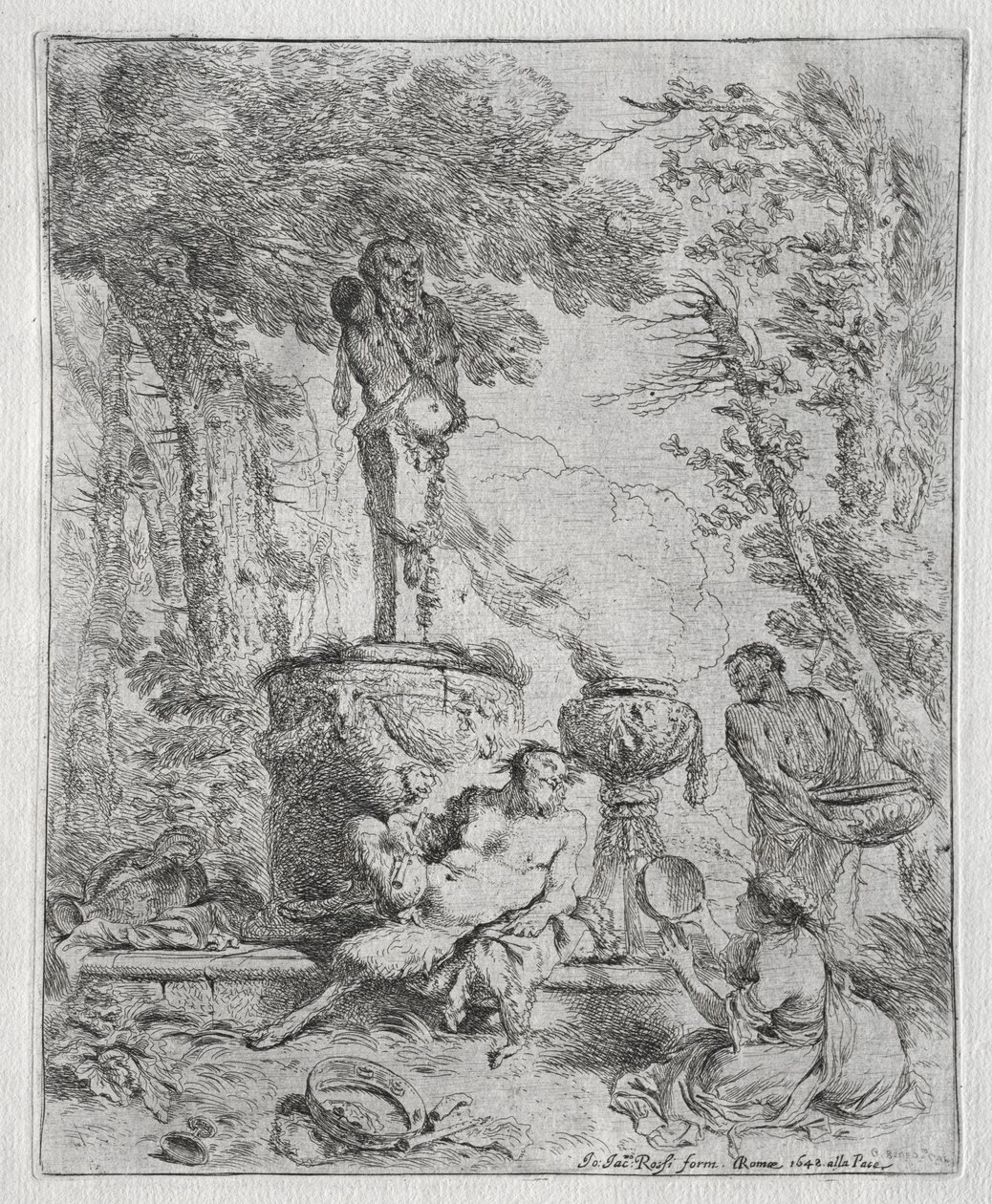 Fete of Pan, 1648. af Giovanni Benedetto Castiglione