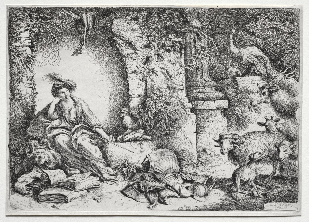 Melankoli af Giovanni Benedetto Castiglione