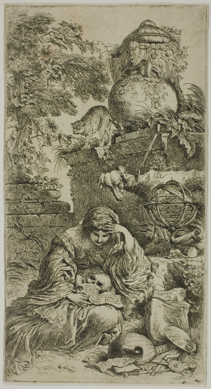 Melankoli af Giovanni Benedetto Castiglione