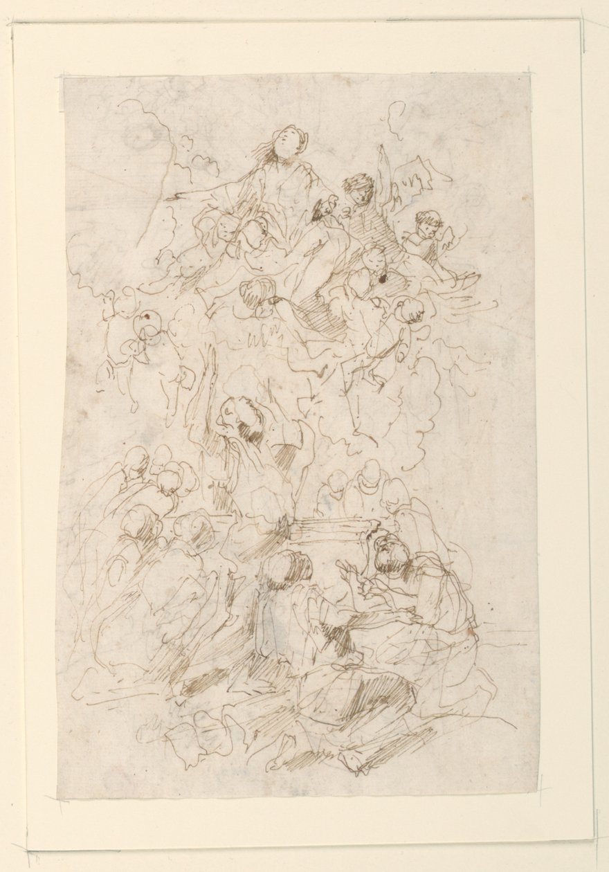 Antagelsen af Giovanni Benedetto Castiglione