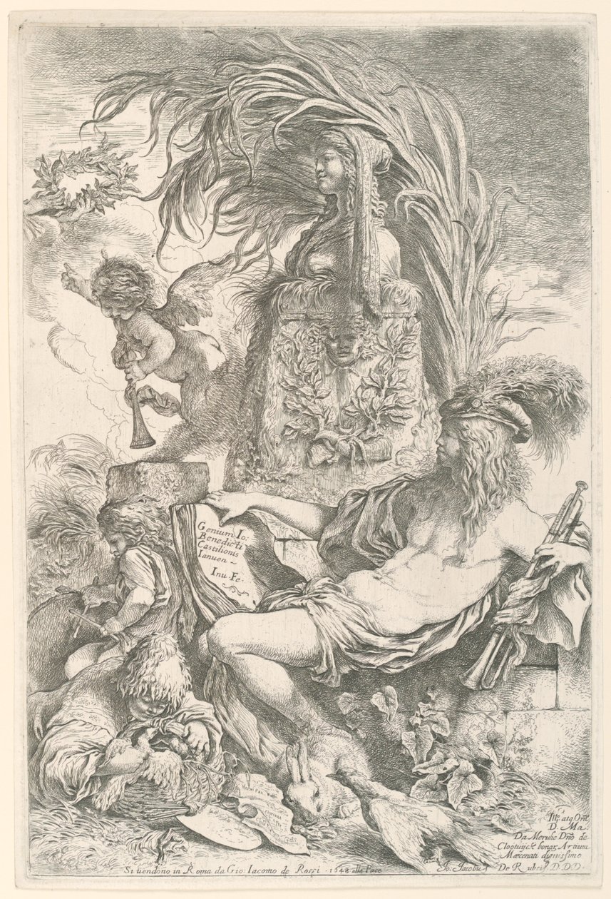 Malerens geni af Giovanni Benedetto Castiglione