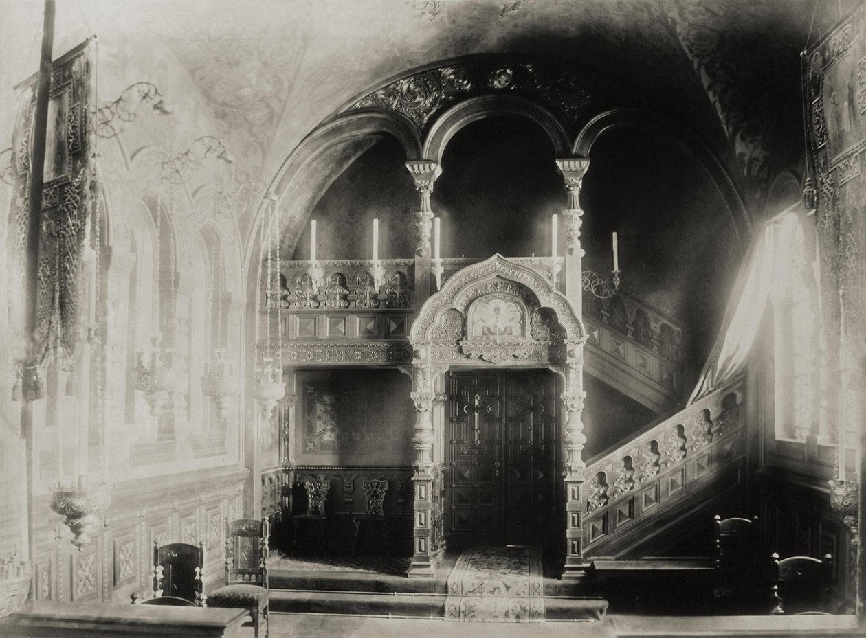 Husets kapel ved Stroganov-paladset i Sankt Petersborg efter 1879 af Giovanni Bianchi