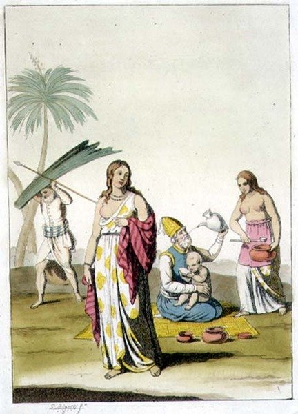 Indisk familie, fra 
