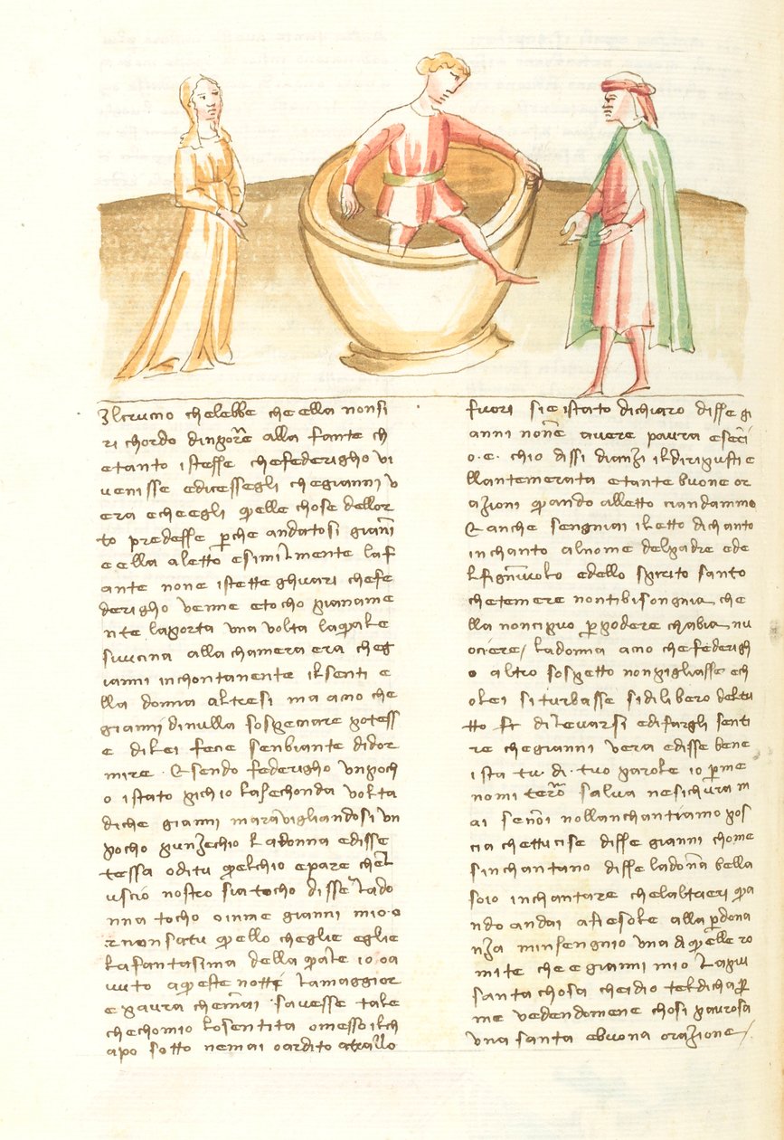 Decameron, A la fortune du pot ; Mari de Peronella sortant de la jarre , Septième journée, nouvelle 2. af Giovanni Boccaccio