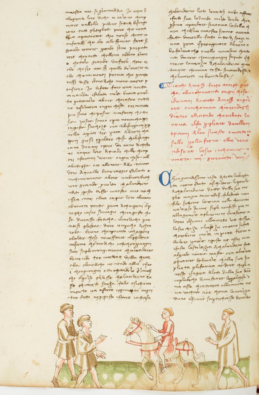 Dekameron, Cecco Angiolieri taget for en tyv, Niende dag, novelle 4. af Giovanni Boccaccio