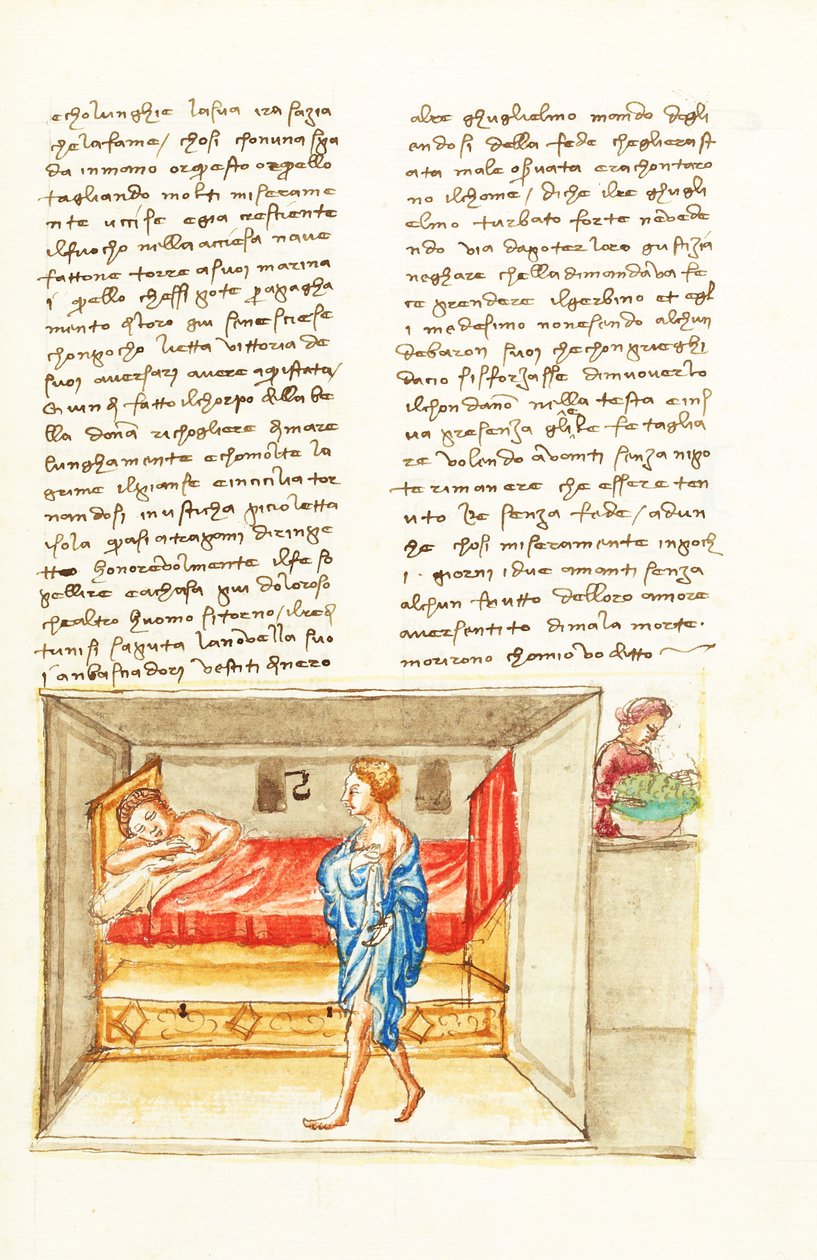 Decameron, Eleven - Lisabettas drøm, Femte dag, novelle 5 af Giovanni Boccaccio