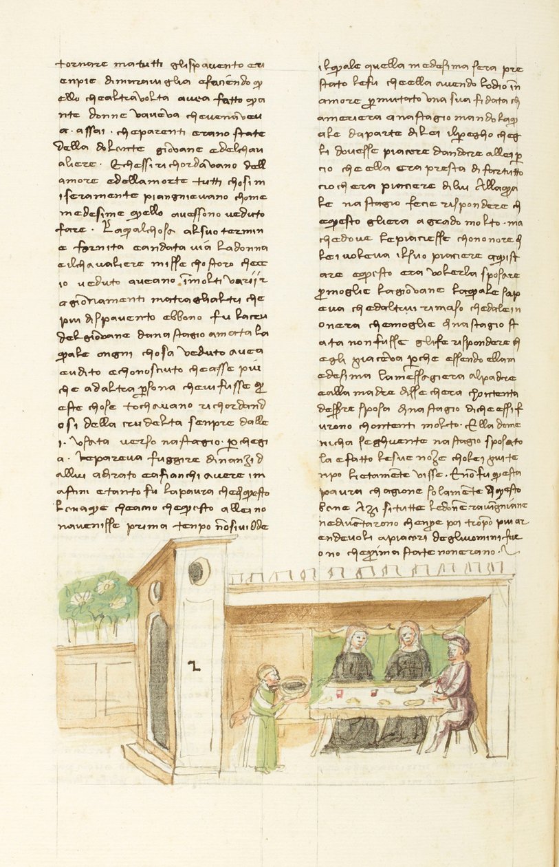 Decameron, Falken - Giovanna er gæst hos Federigo Alberighi, Femte dag, novelle 9 af Giovanni Boccaccio