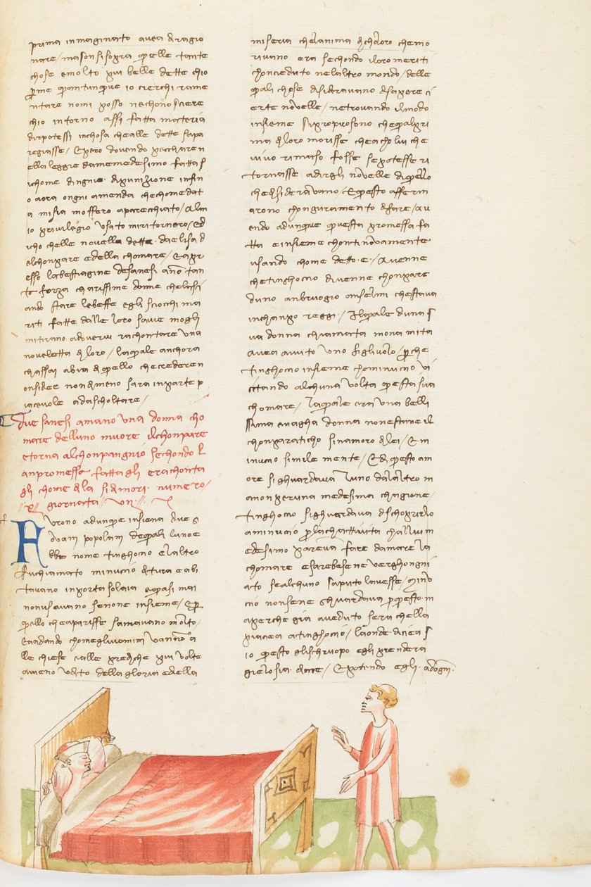 Decameron, De lystige koner - Vision af Meuccio di Tura, Syvende dag, novelle 10. af Giovanni Boccaccio