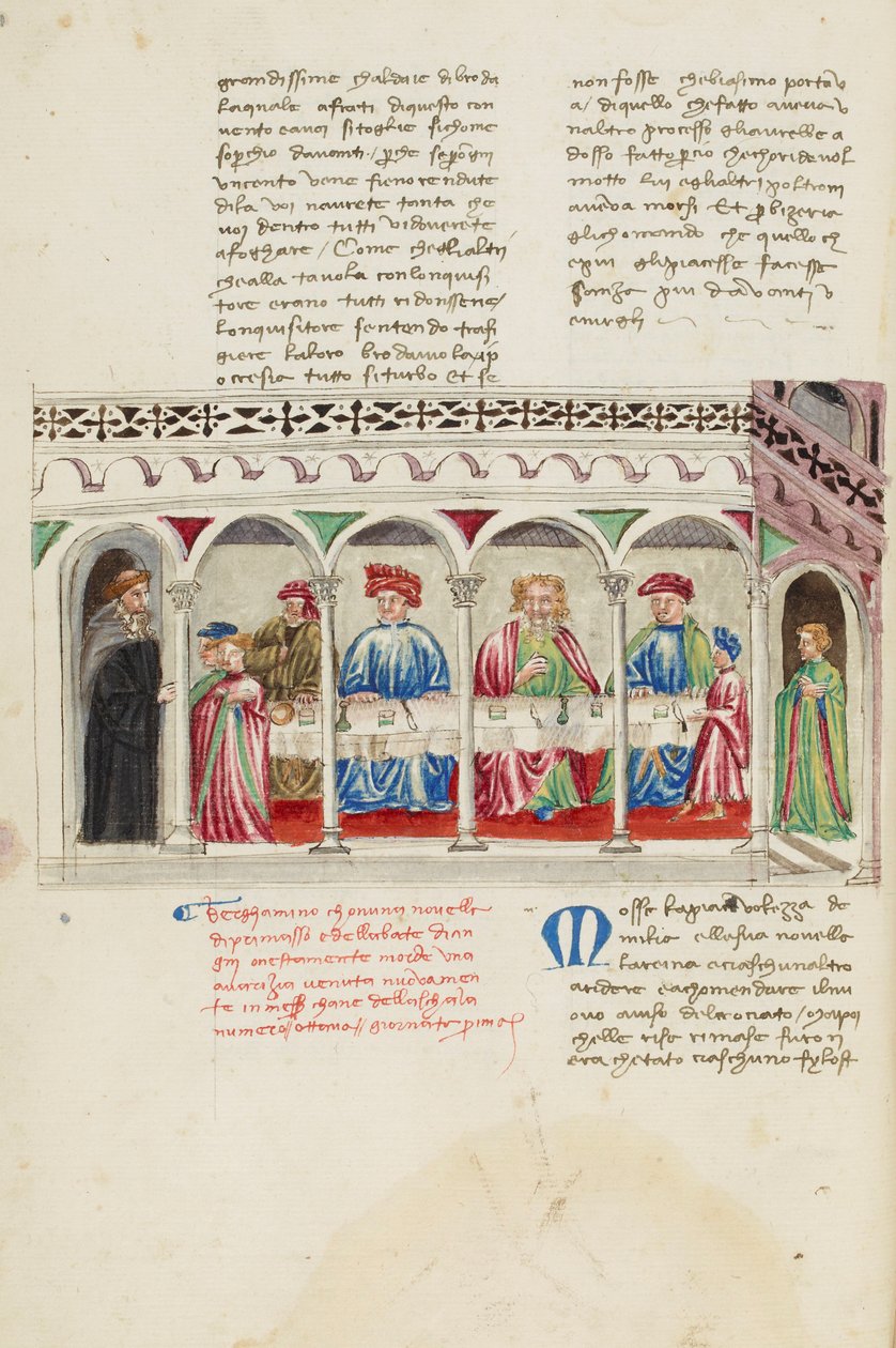Dekameron, De fattiges eminente værdighed - Hugues Primat et abbé de Cluny, Første dag, novelle 7 af Giovanni Boccaccio