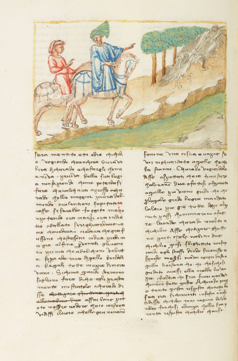 Decameron, At en sand ven er en sød ting - Chichibio, Currado og tranerne, Sjette dag, novelle 4. af Giovanni Boccaccio