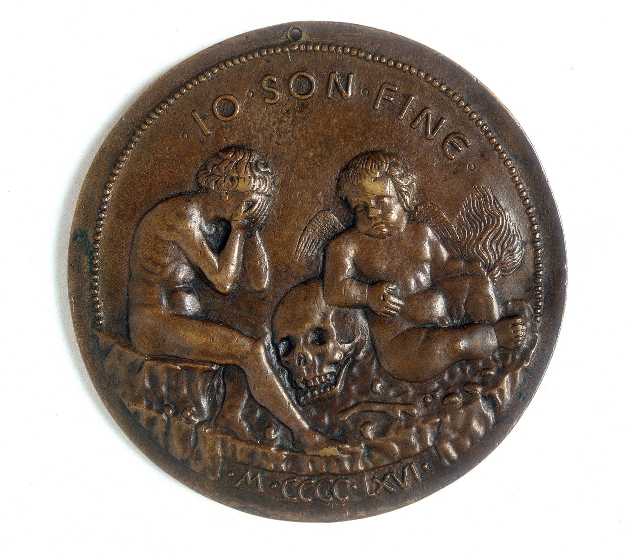Medalje, der forestiller Antonino Pio: verso, værk af Giovanni Boldù, konserveret på Galleria Estense i Modena af Giovanni Boldù