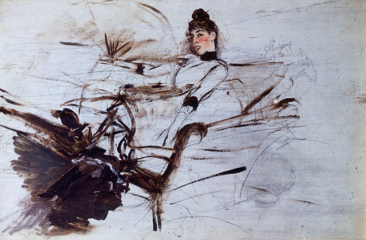 Alaide Banti af Giovanni Boldini (1842-1931) af Giovanni Boldini
