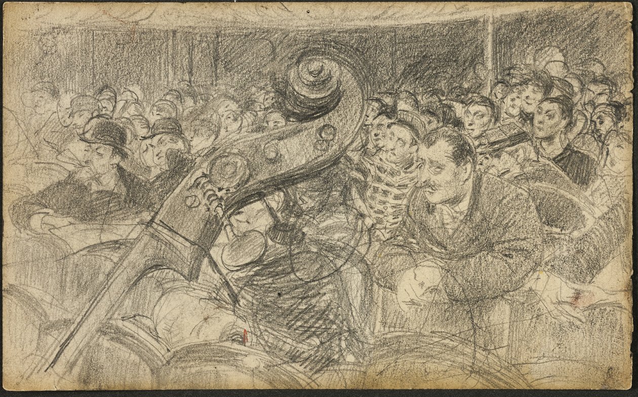 Publikum på et parisisk teater II af Giovanni Boldini