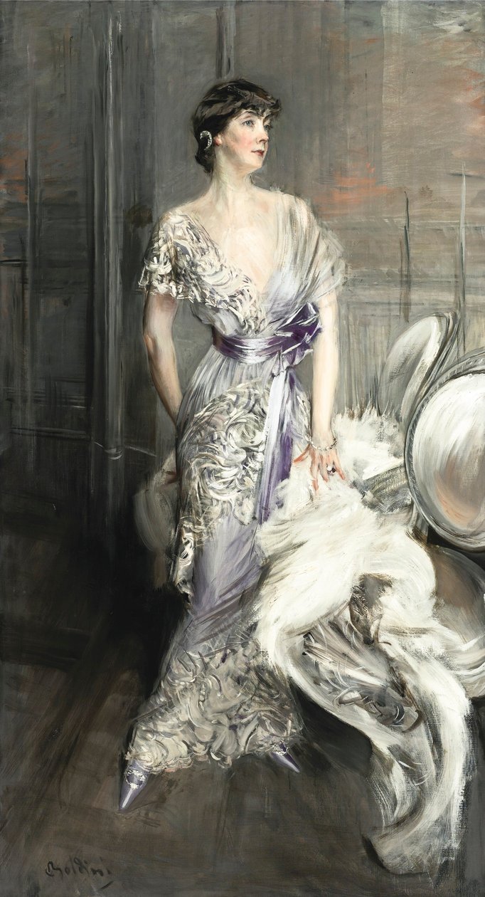 Boldini - PORTRÆT AF CELIA TOBIN CLARK af Giovanni Boldini