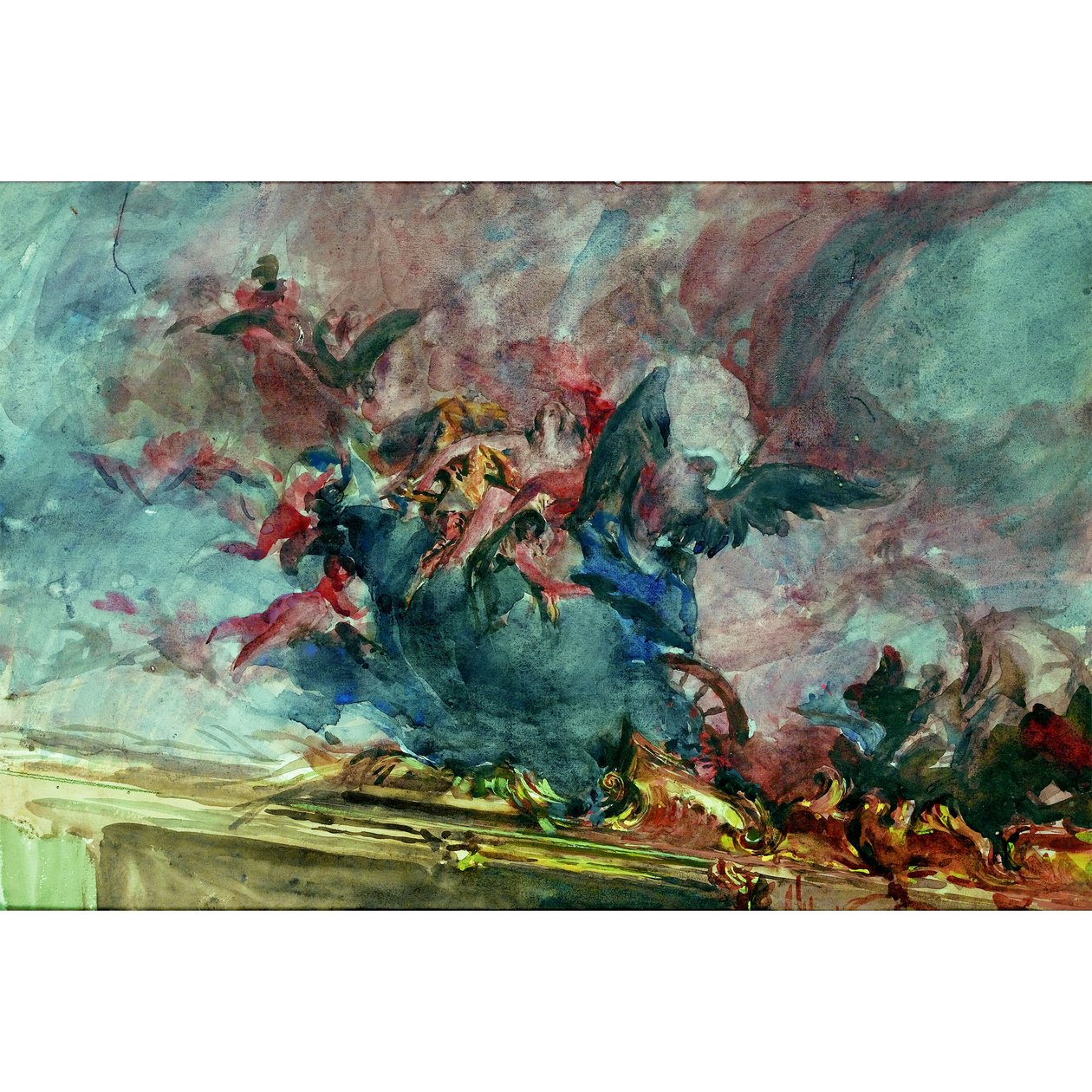 Boldini - PROJET DE DÉCORATION, DEL AF ET TIEPOLO-loft af Giovanni Boldini