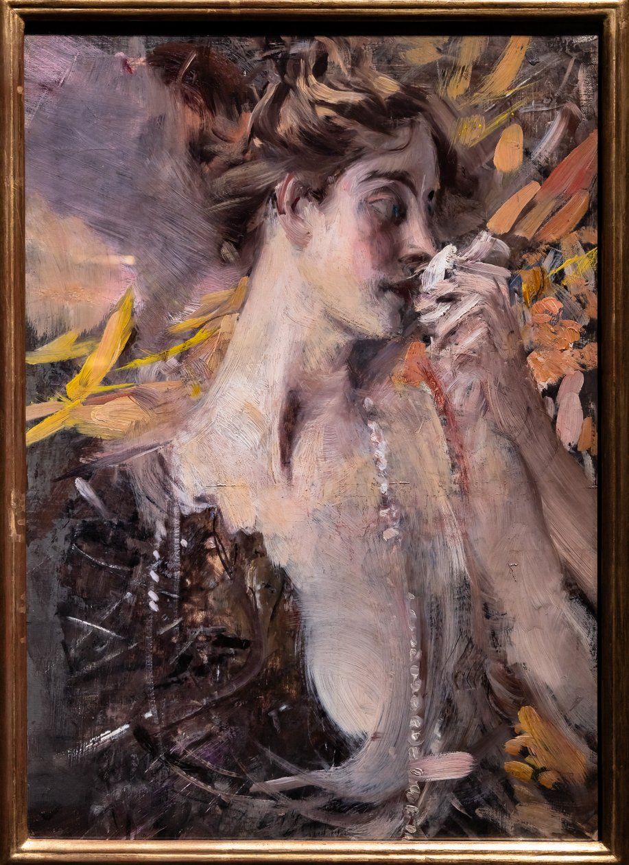 Grædende kvinde af Giovanni Boldini