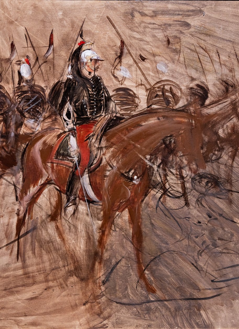 Drager til hest af Giovanni Boldini