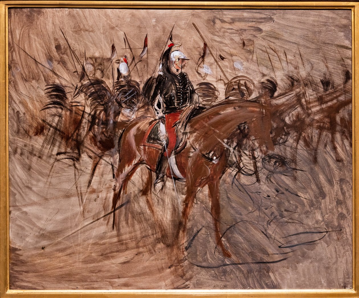 Drager til hest af Giovanni Boldini