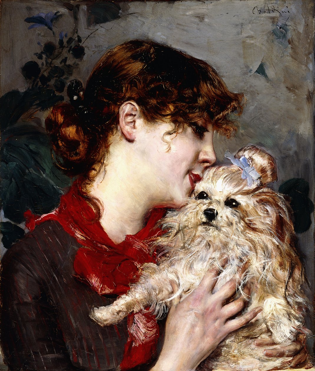 Madame Range, c.13 af Giovanni Boldini