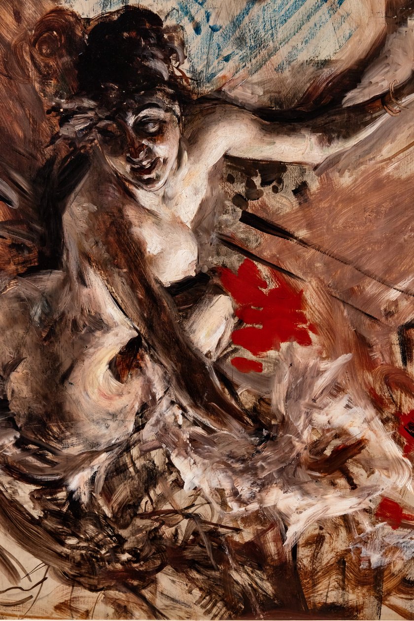 Fru de Joss, detalje af Giovanni Boldini