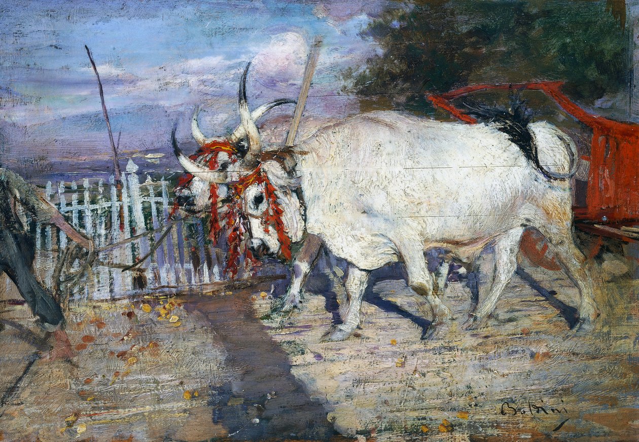 Oksevogn af Giovanni Boldini