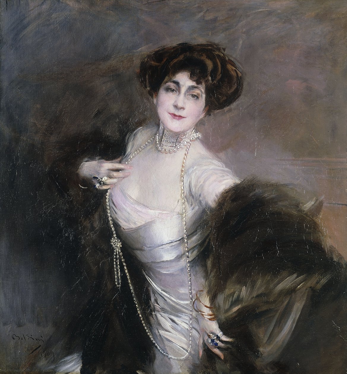 Portræt af Diaz Albertini, 1909 af Giovanni Boldini