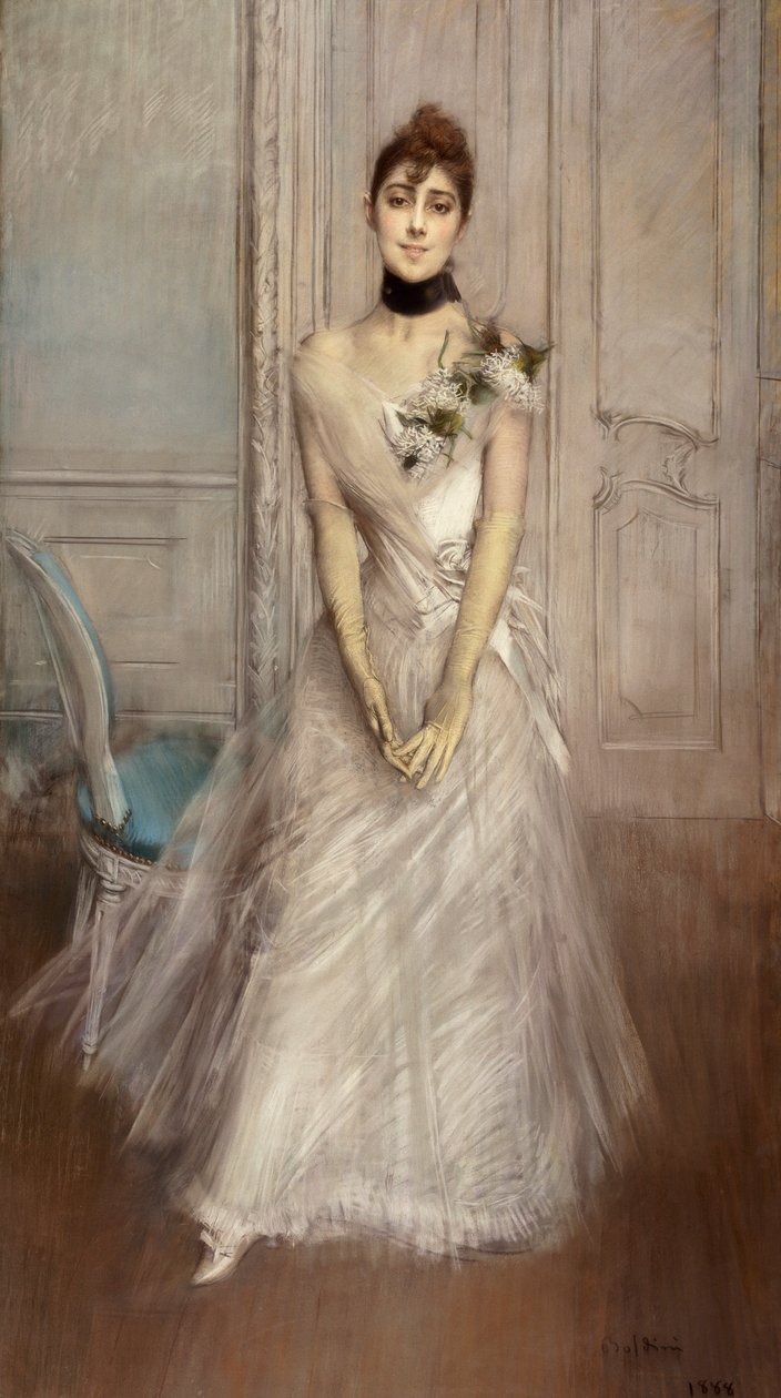 Portræt af Emiliana Concha de Ossa af Giovanni Boldini