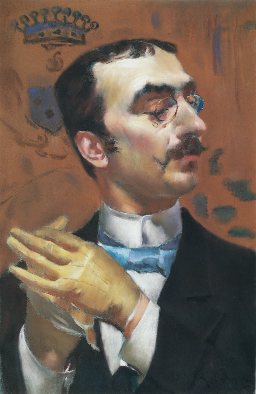 Portræt af Henri de Toulouse-Lautrec af Giovanni Boldini