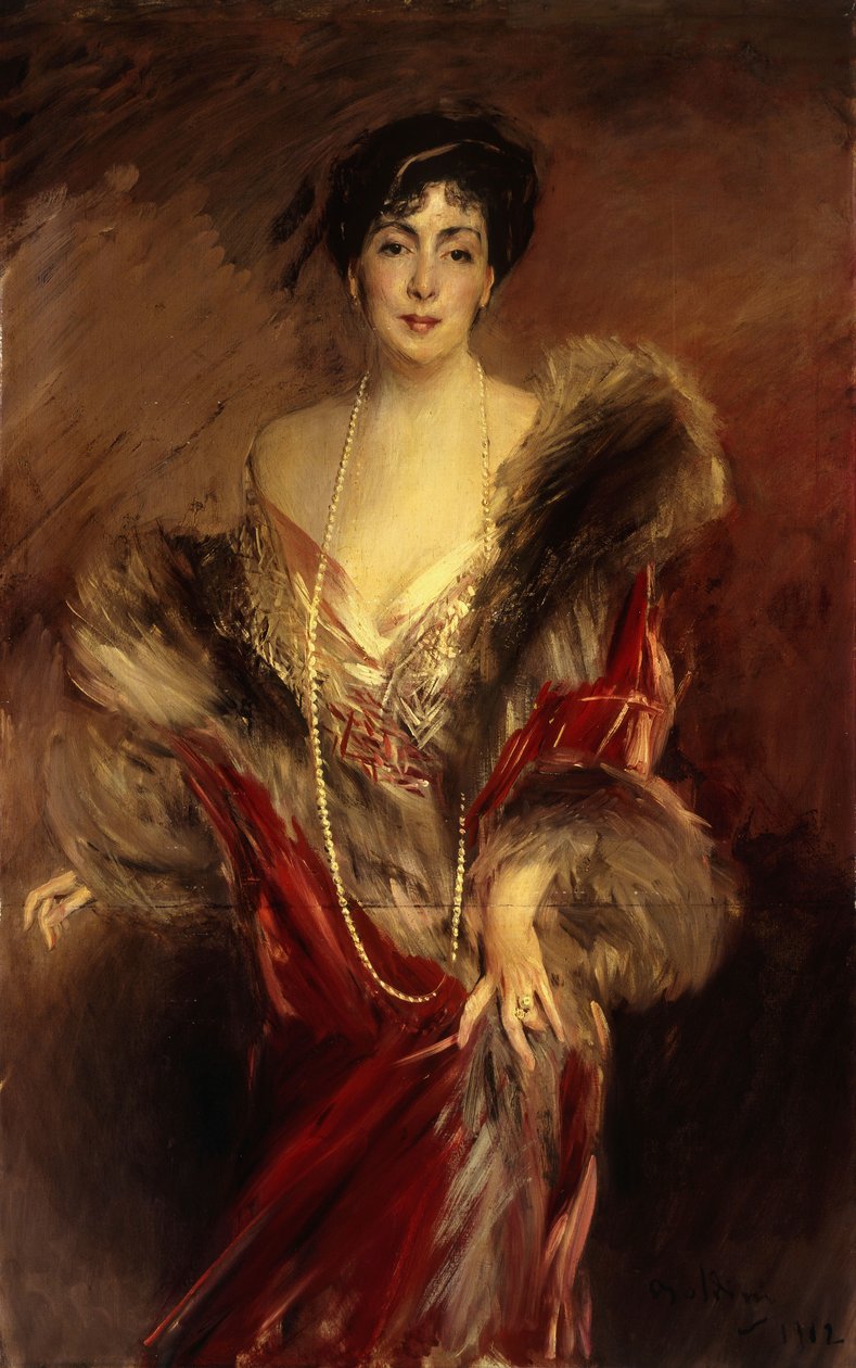 Portræt af Josefina A. de Errazuriz, 1912 af Giovanni Boldini