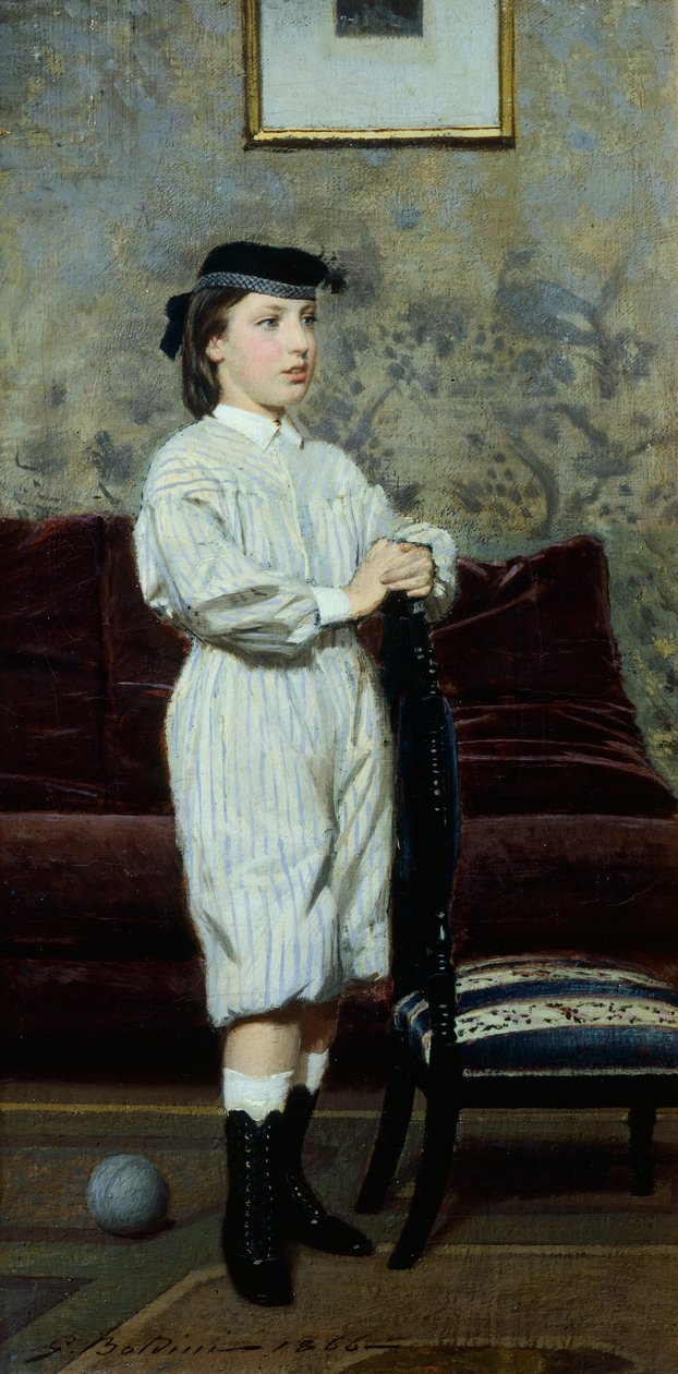 Portræt af Leonetto Banti af Giovanni Boldini (1842-1931) af Giovanni Boldini