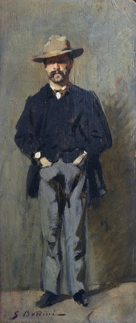 Portræt af Leopoldo Pisacani af Giovanni Boldini
