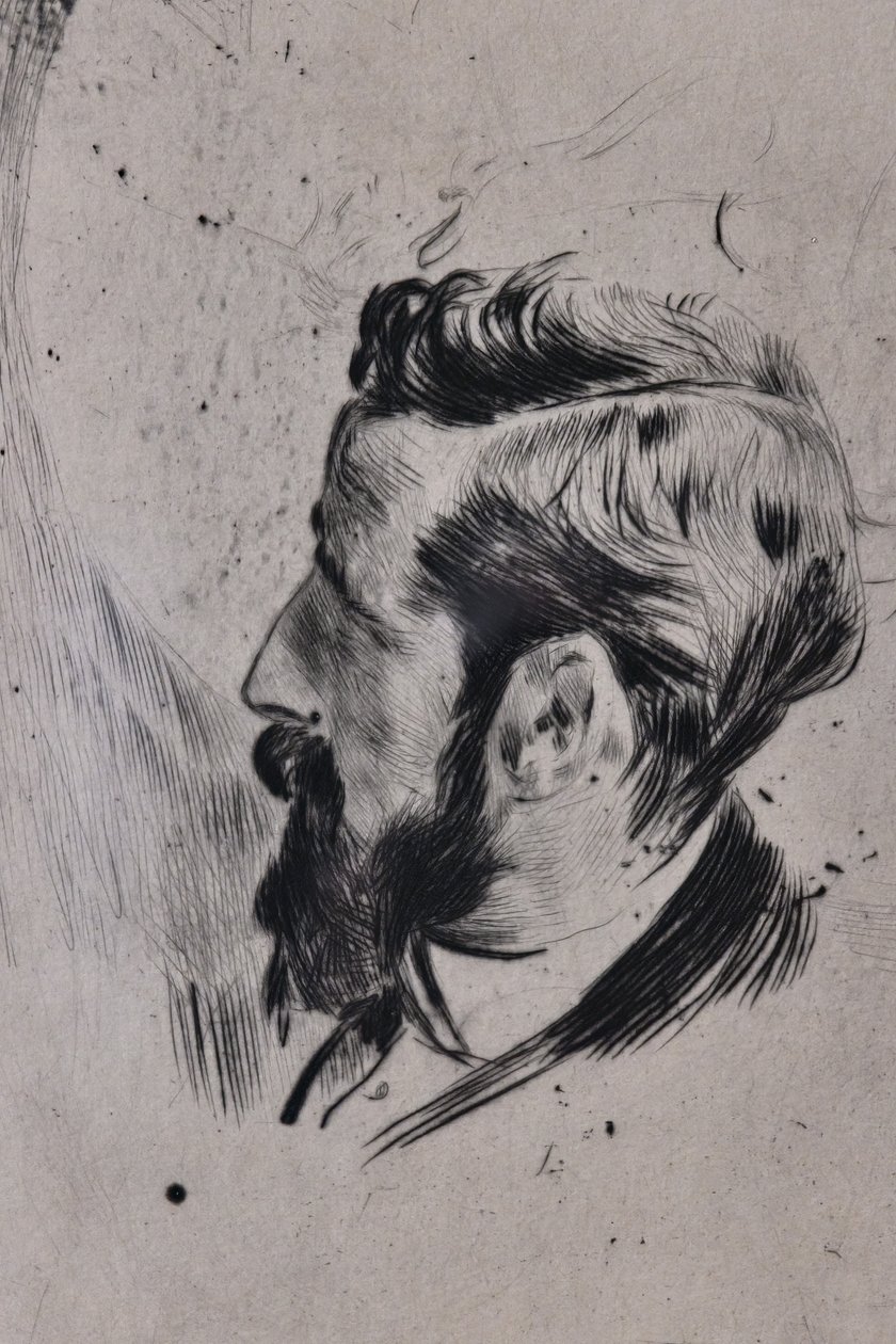 Portræt af Paul Helleu af Giovanni Boldini